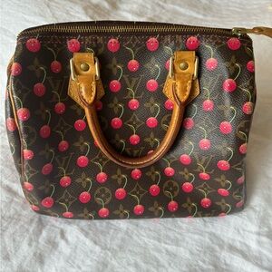 Louis Vuitton Vintage Cerises Cherry Speedy 25
